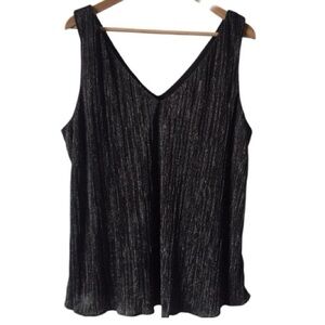 Wallis V-Neck Glittery Camisole Top NWT Plus Size